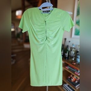 Nastygal green mini dress